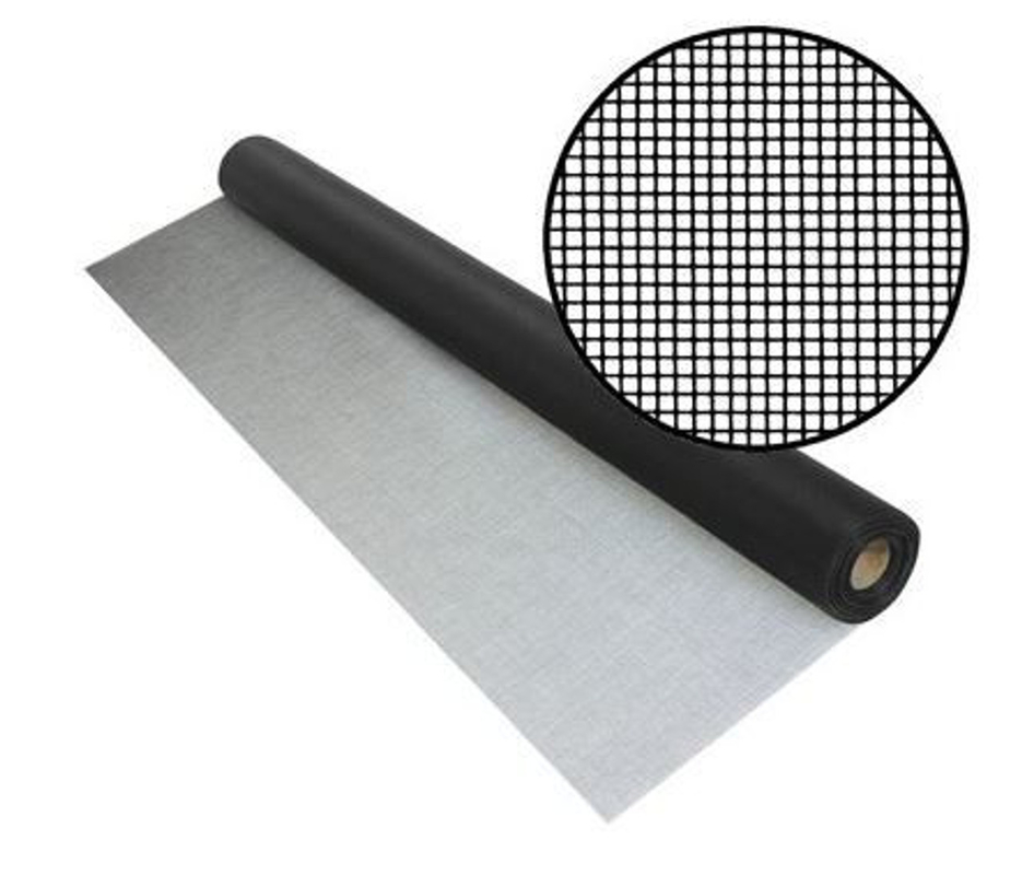 Kháng tia cực tím than PVC sợi thủy tinh màn hình ngoài trời sân bơi bể bơi rệp lưới 100ft dài