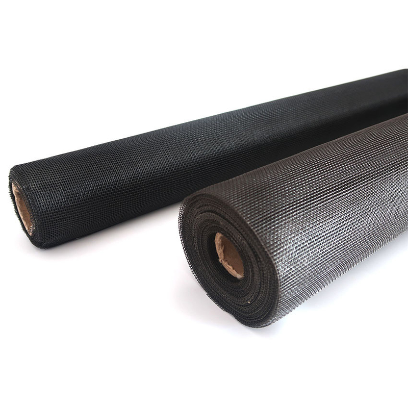 Than gỗ Đen PVC phủ sợi thủy tinh màn hình chống dịch hại Cài đặt với đường kính dây 0,33mm