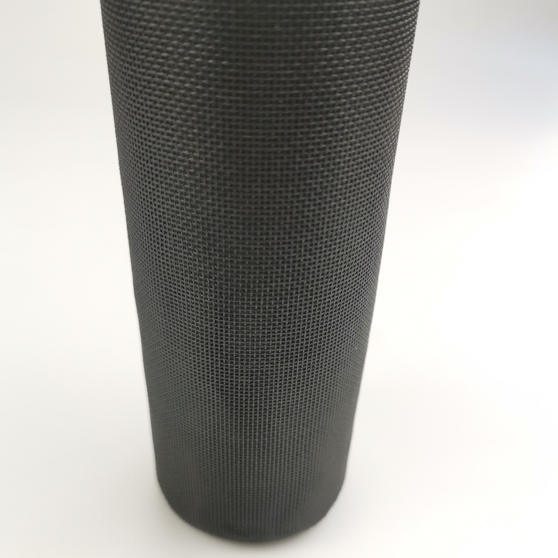 Màn hình màn hình lưới PET màu đen nhẹ 280g / m2 Dễ lắp đặt cho các ứng dụng khác nhau