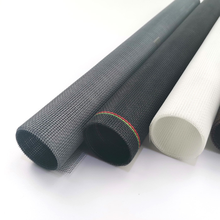 Vòng lưới sợi thủy tinh chống cháy 18 * 16 đến 22 * 22 Các biến thể màn hình chống cháy 0,25mm cho cửa sổ và cửa