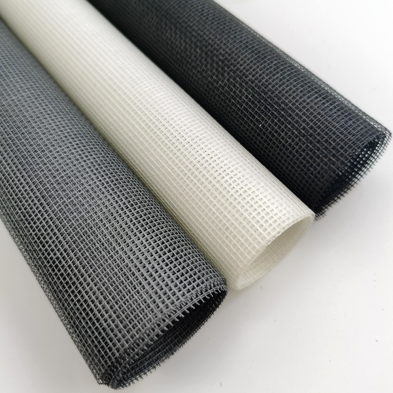 E Glass Fiberglass Window Screen với PVC 0.28mm Wire Dia cho bảo vệ nhà