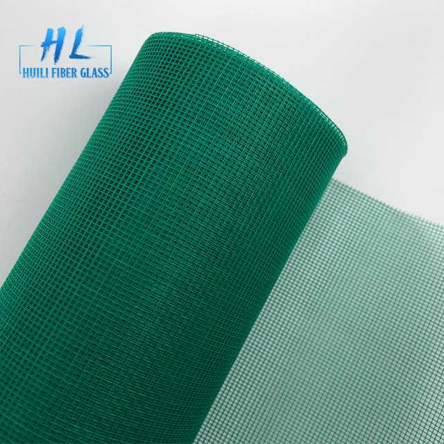 Phòng chống tia cực tím sợi thủy tinh PVC cửa sổ màn hình cuộn E thủy tinh dây chống kháng 120g trọng lượng