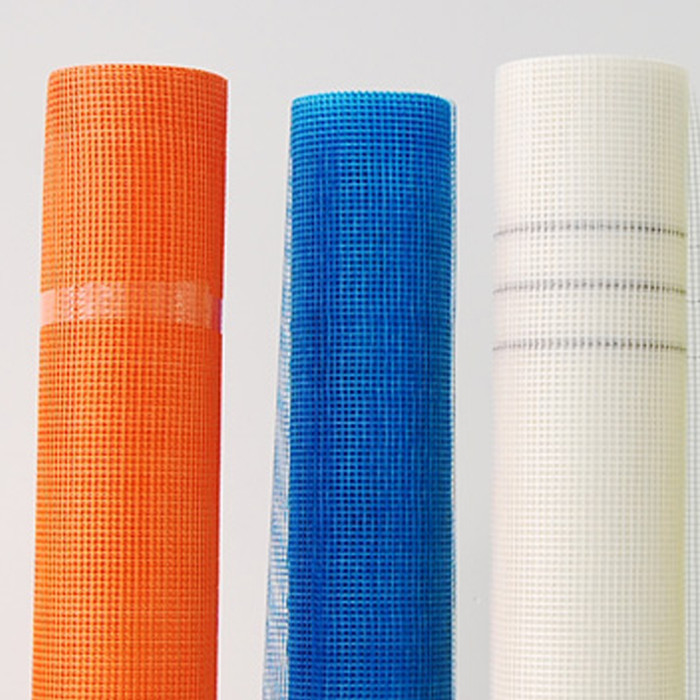 C Glass Fiberglass Reinforcing Mesh Rolls Reinforced Wall With 800N Tăng lực kéo