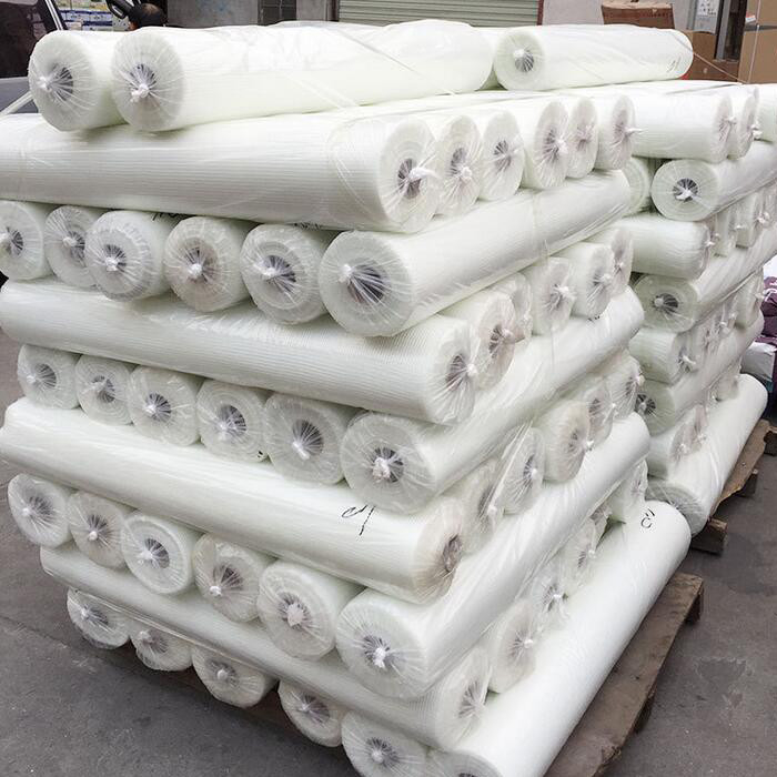 Quadrat 4 * 4mm White Glass Fiber Netting Fiberglass Plaster Mesh Roll cho cách nhiệt tường và sửa chữa