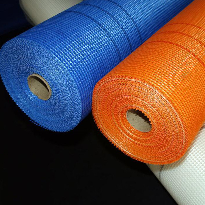 Fireproof Fiberglass Wall Mesh với 4 * 4mm khẩu độ chống nước cắt theo kích thước cuộn