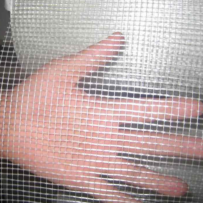 Sức mạnh C Glass Fiberglass Mesh Trò vuông màu trắng / màu xanh lam