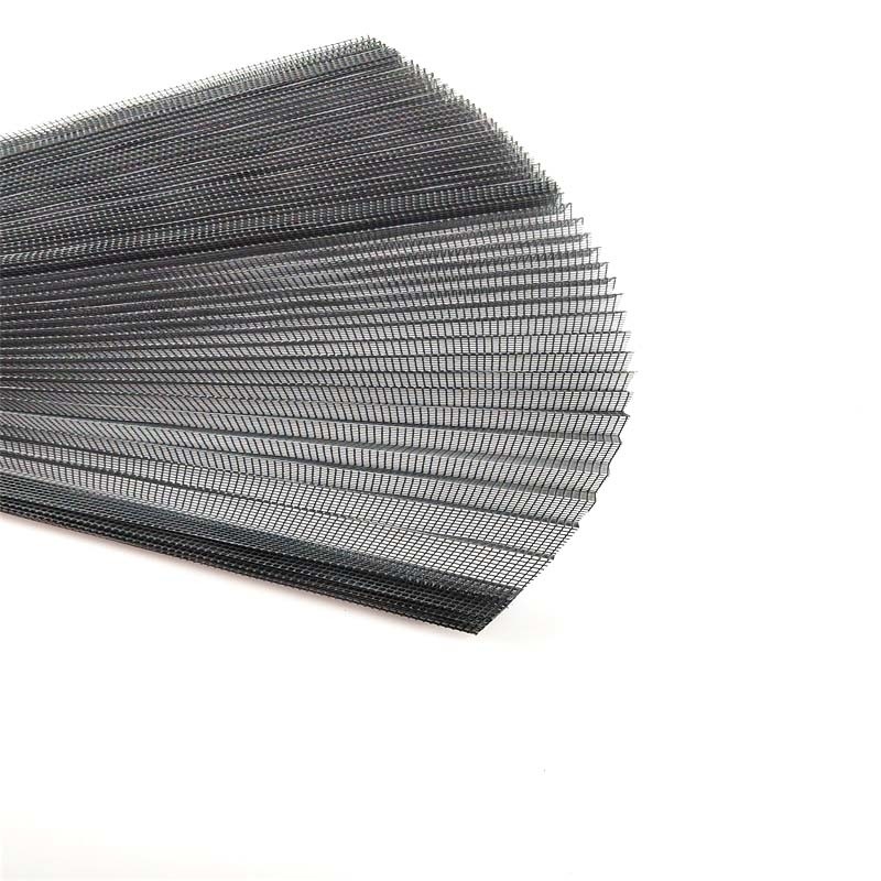 14mm chiều cao Pleated Plisse màn hình côn trùng tiết kiệm không gian bảo trì thấp Với chiều rộng Plisse 0,5-3,5m