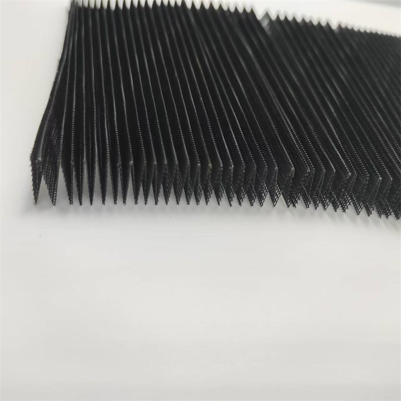 Mở rộng 18mm độ cao gấp chống côn trùng màn hình Plisse cho cửa sổ và cửa