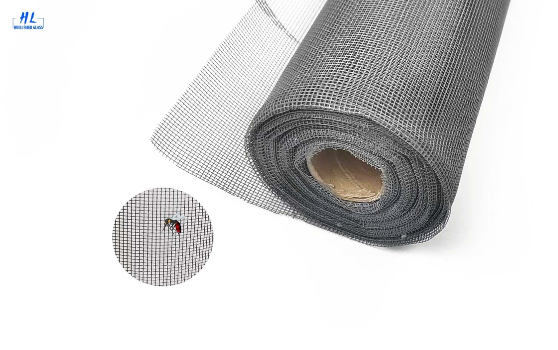 20x22 Fiberglass Fly Screen 0.3-3M Chiều rộng 0.25mm Chiều kính 100g/m2 Trọng lượng tiêu chuẩn