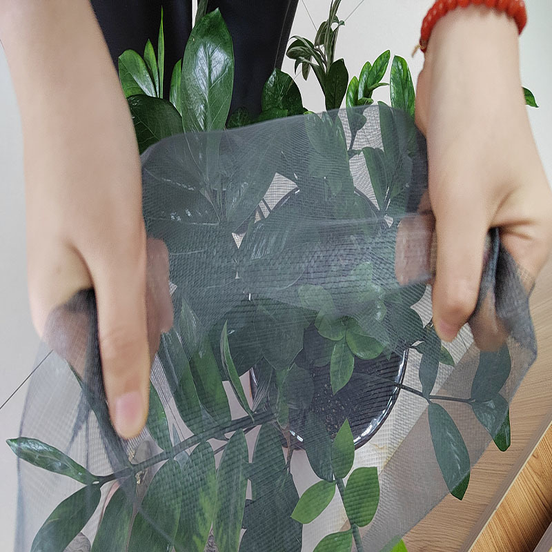Lưới chống muỗi phủ PVC tùy chỉnh cho cửa phòng ngủ, phủ màu cam