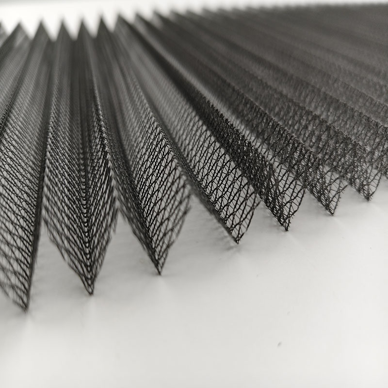 Thường 16mm Pleated Height chống muỗi Pleated Fly Screen cho cửa trượt và gấp