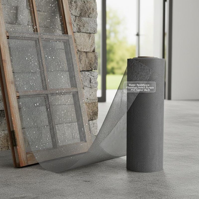 Lưới sợi thủy tinh chống nước, phủ PVC, lý tưởng cho các cấu trúc ngoài trời, cửa sổ, cửa ra vào và lỗ thông gió