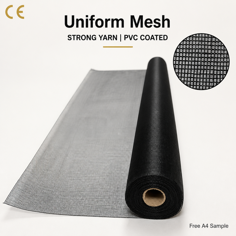Trọng lượng tiêu chuẩn 120g mỗi mét vuông sợi thủy tinh màn hình rệp lưới kích thước 18 * 16 và cửa sổ cửa sổ bền bảo vệ côn trùng vật liệu