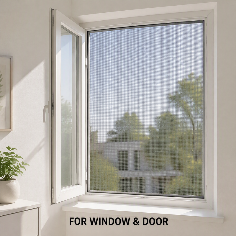 Lưới chống côn trùng bằng sợi thủy tinh cho cửa sổ, 18 x 14 mắt lưới, lưới sợi thủy tinh bền chắc, thiết kế cho thời gian sử dụng lâu dài