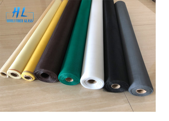 Màn hình côn trùng sợi thủy tinh màu nâu ngà tùy chỉnh với các cạnh màu