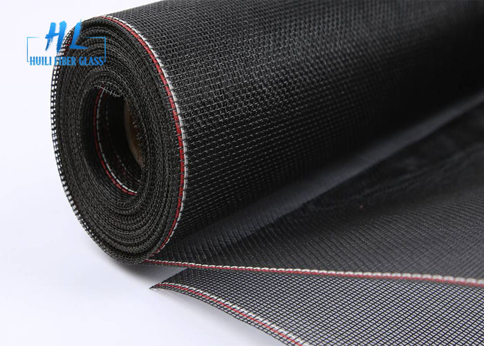 Màu trắng và màu đen Tầm nhìn cao sợi thủy tinh Inset Fly Màn hình được sử dụng cho bể bơi hoặc sân