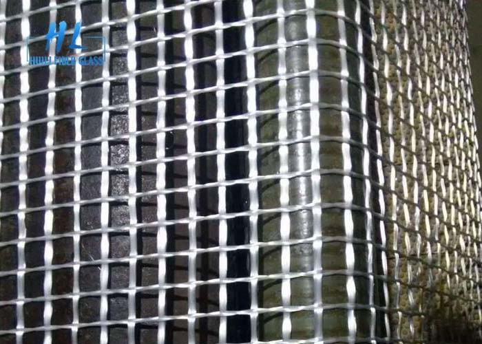 Độ bền kéo 800N Fiberglass Mesh Netting Glass Fiber Screen Rolls phủ màu trắng và xanh dương