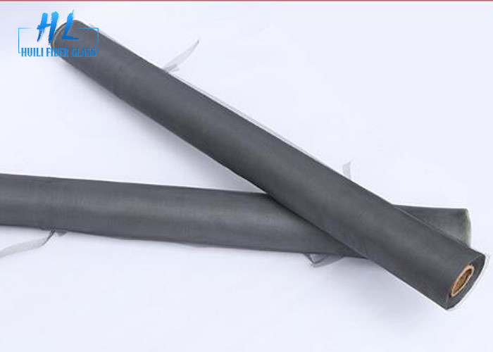 17 * 14 Lưới chống muỗi bọc nhựa PVC màu đen để ngăn côn trùng