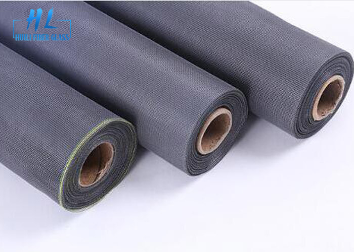 17 * 14 Lưới chống muỗi bọc nhựa PVC màu đen để ngăn côn trùng