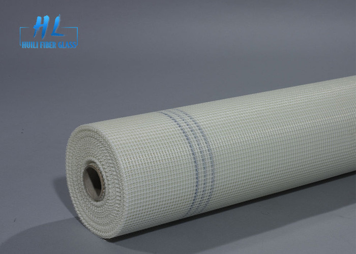 Độ bền kéo 800N Fiberglass Mesh Netting Glass Fiber Screen Rolls phủ màu trắng và xanh dương