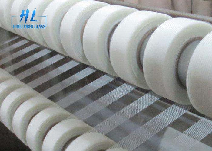 65gsm Dây dán vải thủy tinh dệt đơn giản Dây dán sợi thủy tinh lưới cho các khớp tường sơn