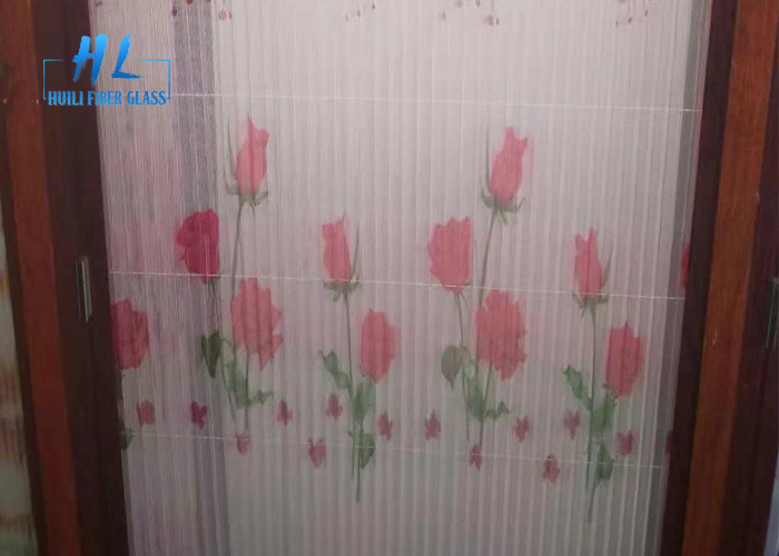 Màn hình côn trùng màu xám Plisse với hệ thống thông gió tốt Không gỉ / Chống cháy