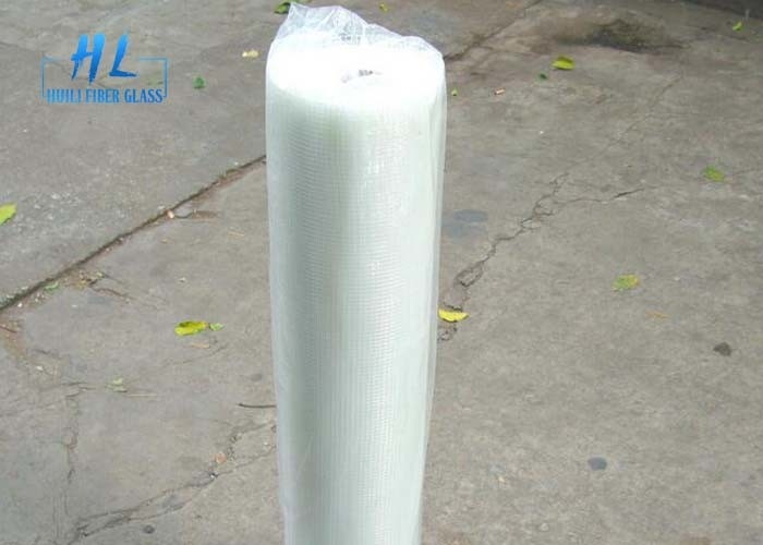 Lưới lưới sợi thủy tinh 90g 5 * 5 mm 1m * 50m cho hệ thống mặt tiền Dễ vận chuyển