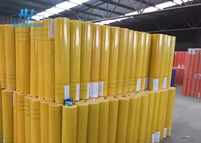 Lưới sợi thủy tinh màu xanh, băng keo thủy tinh C cho gia cố tường