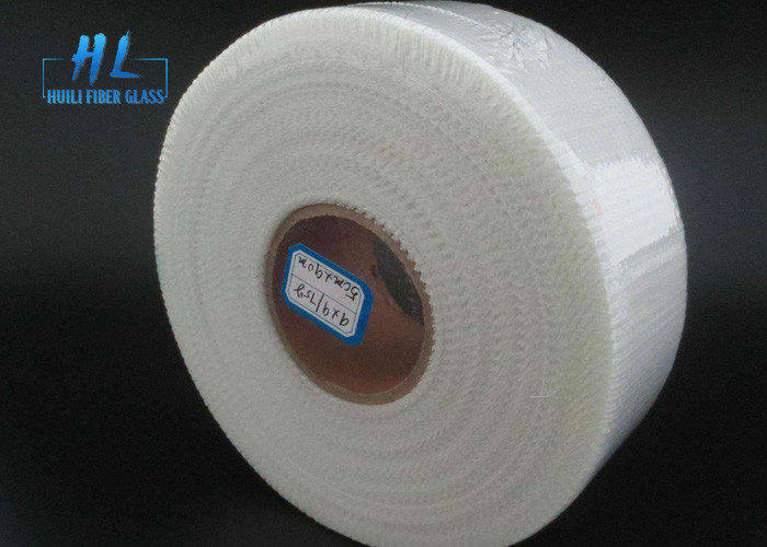 60g 3 * 3 mm Sợi thủy tinh tự dính Màu trắng để sửa chữa các vết nứt tường