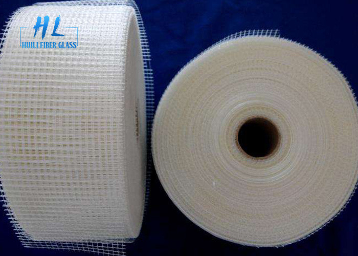 Dây băng tự dán lưới vải thủy tinh dệt đơn giản 60g - 65g / m2 Kháng nhiệt lên đến 500 ° C