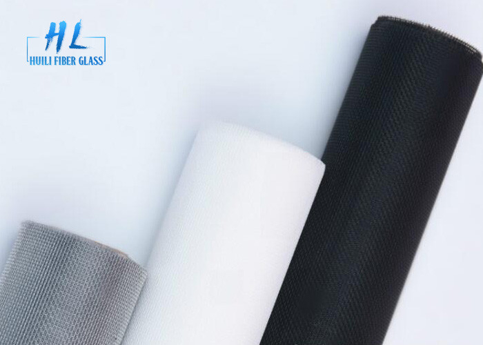Màn hình côn trùng PP PE màu trắng xám đen 20 * 22 Lưới dệt Độ bền tốt