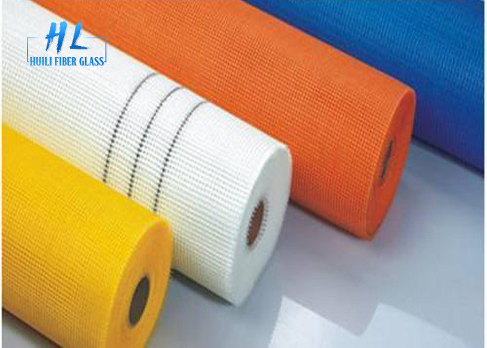 5 * 5mm màu vàng phủ sợi thủy tinh củng cố màn hình lưới cho tường và chống nước