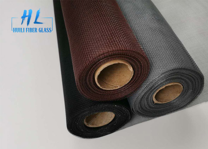 Màn chắn côn trùng bằng sợi thủy tinh Selvedge đóng với đường kính vải 0,25mm cho sử dụng trong nhà ở và thương mại