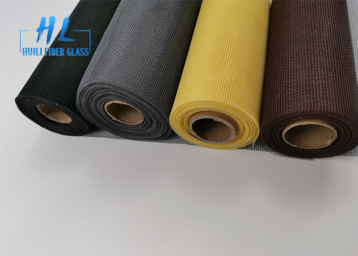 17 * 14 Lưới chống muỗi bọc nhựa PVC màu ngà cho Windows