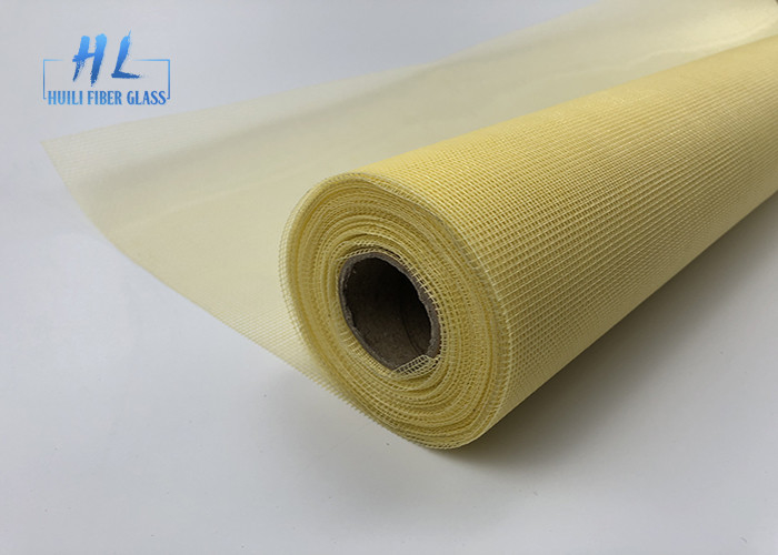 Màu ngà, màn hình cửa sổ sợi thủy tinh cho thị trường Ấn Độ, giá thấp với độ bền tốt, nhà máy trực tiếp