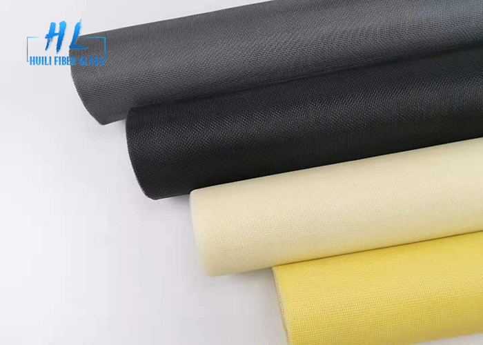 Màu ngà, màn hình cửa sổ sợi thủy tinh cho thị trường Ấn Độ, giá thấp với độ bền tốt, nhà máy trực tiếp