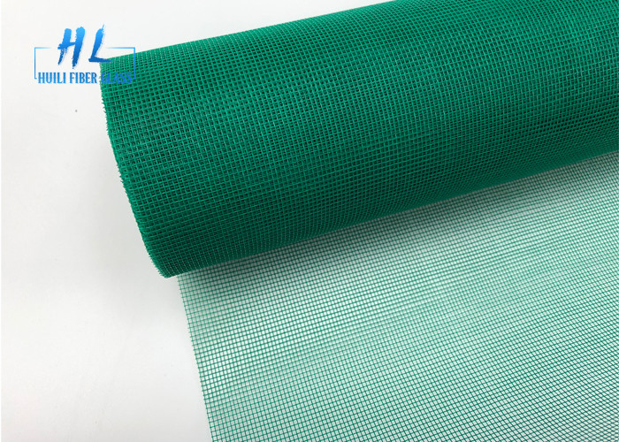 Màn hình cửa sổ sợi thủy tinh 18 * 16 Lưới 120g Lưới màu xanh lá cây với màu xanh lá cây