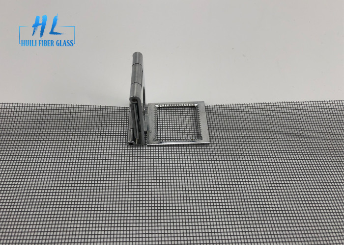 Màn hình cửa sổ sợi thủy tinh màu đen 17 * 15 Lưới 110G