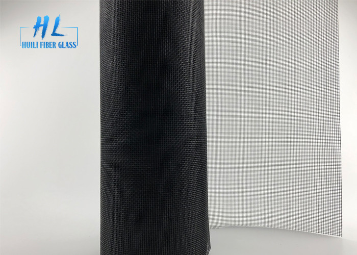 Màn hình cửa sổ sợi thủy tinh màu đen 17 * 15 Lưới 110G
