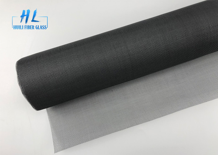 Màn hình cửa sổ sợi thủy tinh màu đen 17 * 15 Lưới 110G
