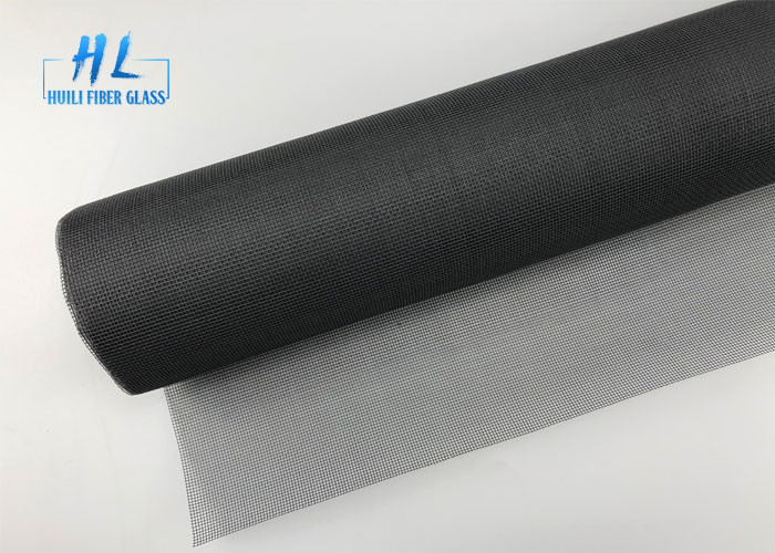 17 * 14 110g mỗi m2 Màn hình côn trùng sợi thủy tinh màu đen cho Windows và lỗ thông hơi