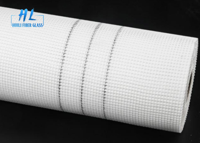 145g 160g 4 * 4 Lưới sợi thủy tinh màu cam cho vật liệu xây dựng