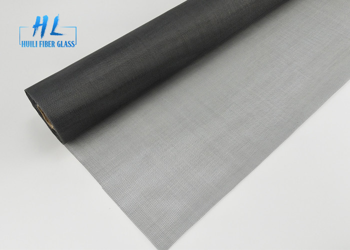 Màn hình côn trùng sợi thủy tinh chống cháy 20x20 Lưới màu xám