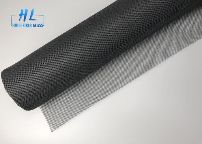 Lưới chống muỗi 48ft * 100ft PVC 105g Lưới chống muỗi Màu đen 18 * 16