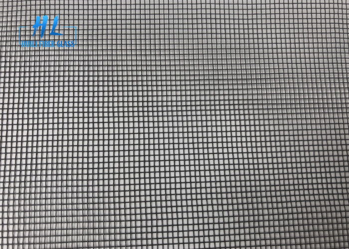 Lưới chống muỗi 48ft * 100ft PVC 105g Lưới chống muỗi Màu đen 18 * 16