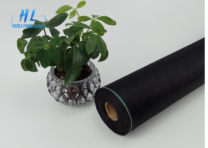Màn hình cửa sổ côn trùng sợi thủy tinh 90G 110G 18 * 16 Màu xám hoặc đen