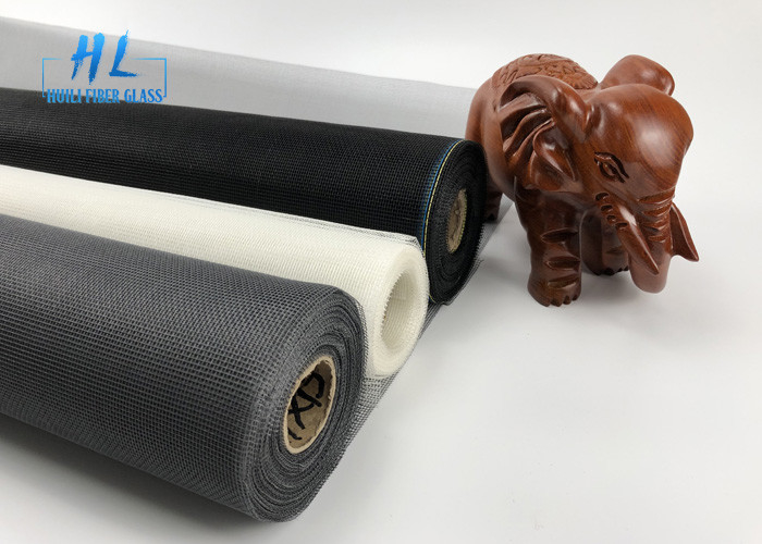 Vải lưới sợi thủy tinh tối màu 1,2m có móc đóng 18 * 16 Lưới dài 30m