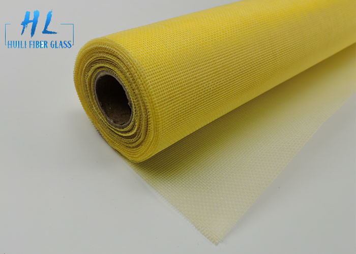 Màu vàng 18 * 16 120g màn hình côn trùng sợi thủy tinh cho cửa & cửa sổ