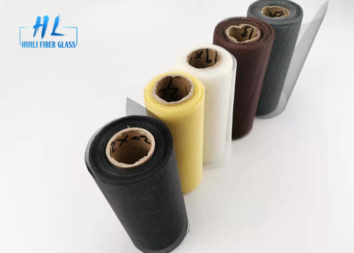 Lưới chống côn trùng sợi thủy tinh chống cháy Lưới 17 * 14 110gsm Màu xám