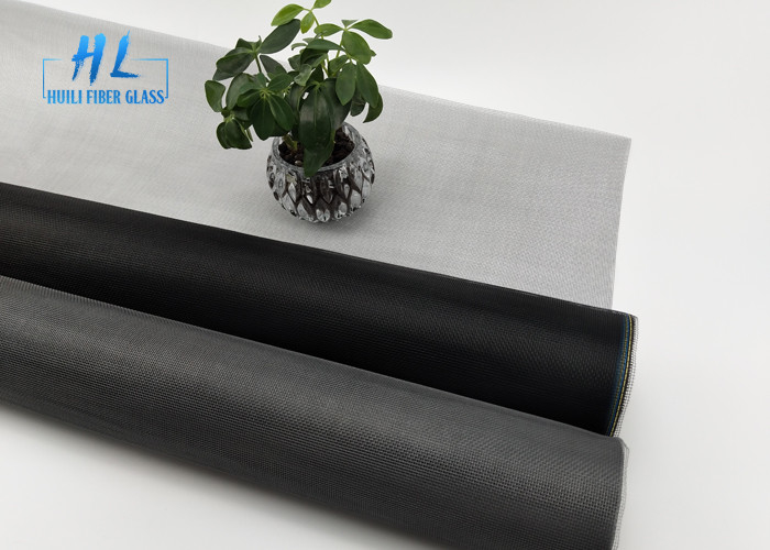 Màu đen 20 * 20 Lưới Kích thước 130G Màn hình bay được trang bị cho cửa ra vào